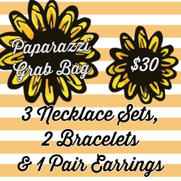 Mystery Bundle- 3 Necklaces, 2 Bracelets & 1 Ring - Picture 1 of 1